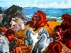 La grande battaglia, 1982, acquaforte e acquatinta, cm 71x99
