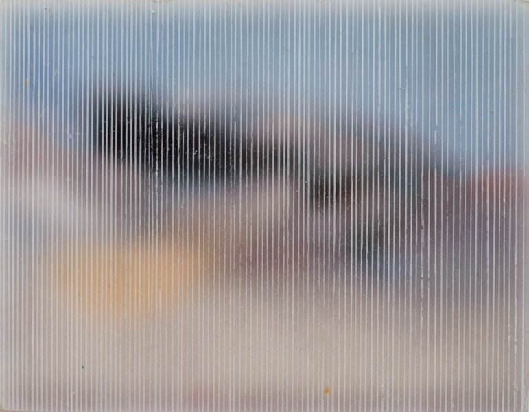 Untitled, 2009, tecnica mista su legno, cm.14,5 x 18,5