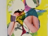 Biratoni - senza titolo 2015 - collage e tecnica mista su carta - cm 31,5x24 - con pass 46,5x 39