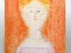 Fanciulla, olio su legno, cm 40x30