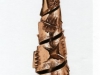 Novecento 2002, bronzo lucidato, H cm50