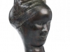 Emilio Greco - testa femminile 1957 - bronzo h cm 40