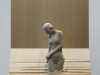Peter Demetz - ragazza con capelli bagnati - 2016 - tiglio cm 55x45x17