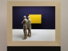 Peter Demetz - the yellow square -2015 - tiglio acrilico LED - 55x65