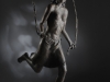 Il pareo, bronze, cm 61x74x147