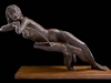 La ragazza dai capelli rossi, bronze, cm 124x53x74