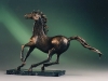 Cavallo al circo, 1993-94, bronzo, cm 29x44x10